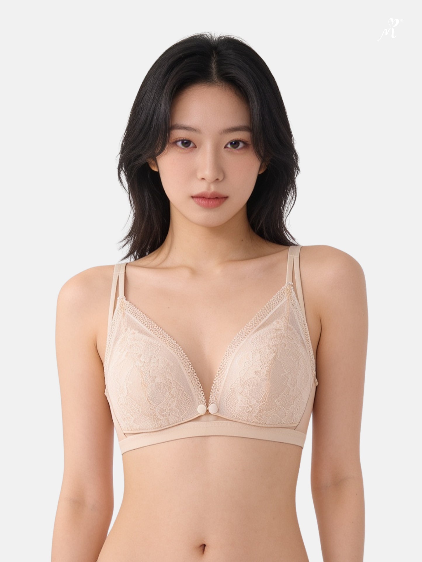 Front Open Push Up Nursing Bralette