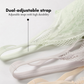 Dual Strap Middle Button Lace Nursing Bra