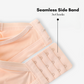Dual Strap Middle Button Lace Nursing Bra