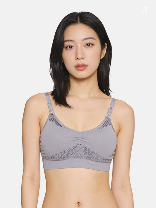 2 Ways Hands-Free Pumping Nursing Bra