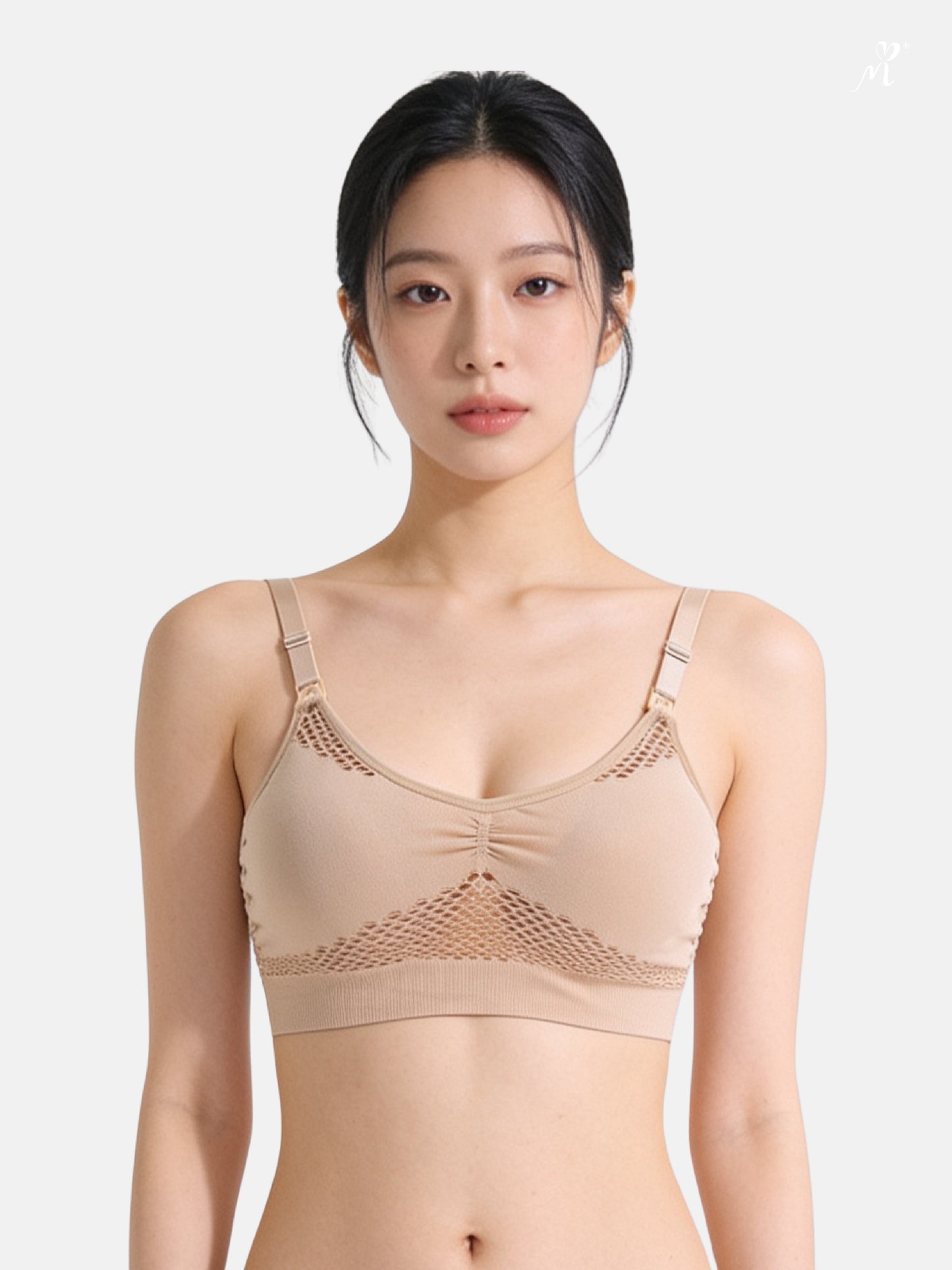 2 Ways Hands-Free Pumping Nursing Bra