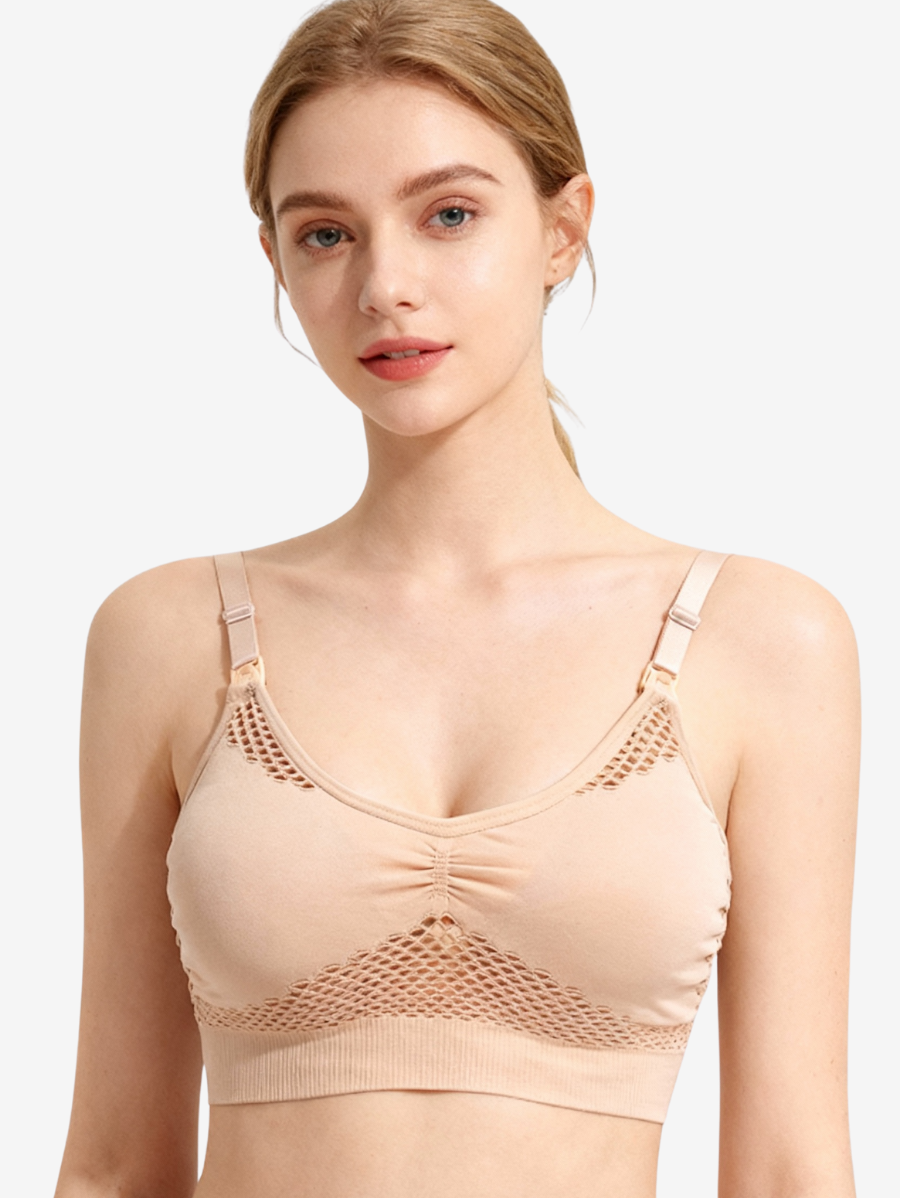 Bmama Comfort Breathable Hands-Free Pumping and Nursing Bra