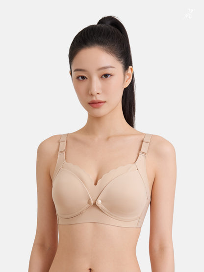 Front Open Wireless Nursing Bra