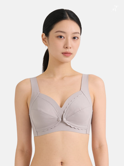 Front Open Seamless Nursing Bra
