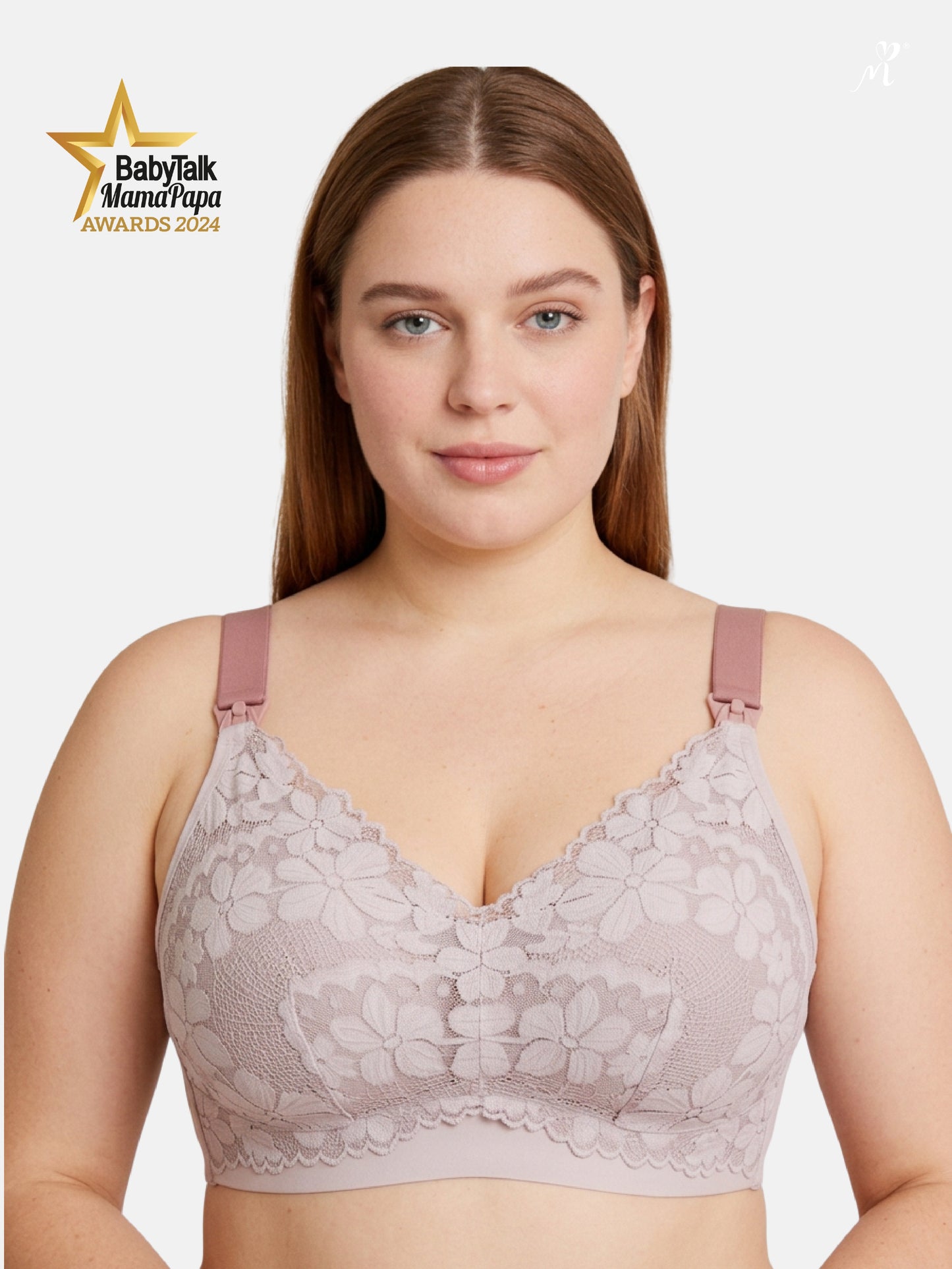 Plus Size Wireless Nursing Bra