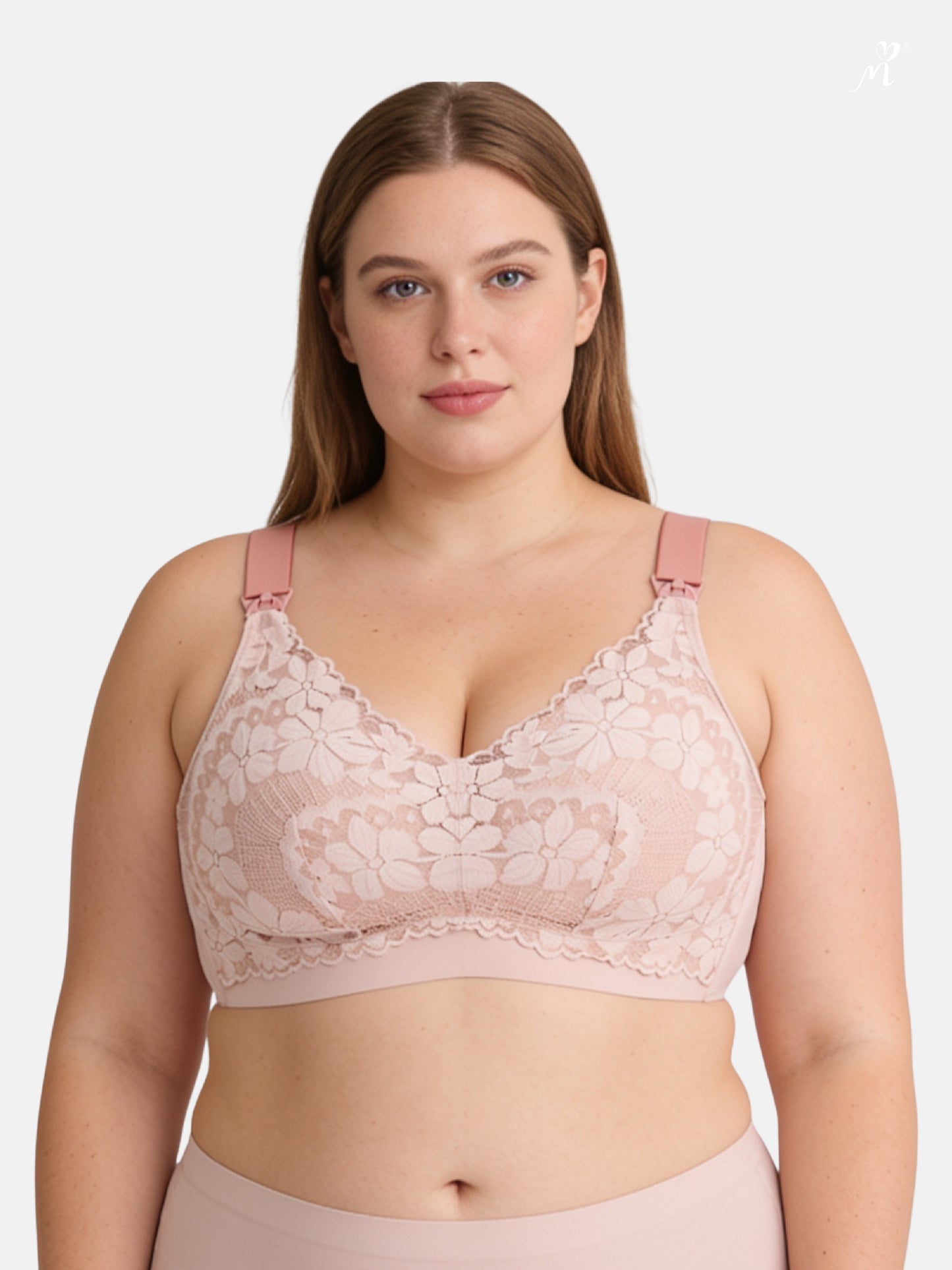 Plus Size Wireless Nursing Bra