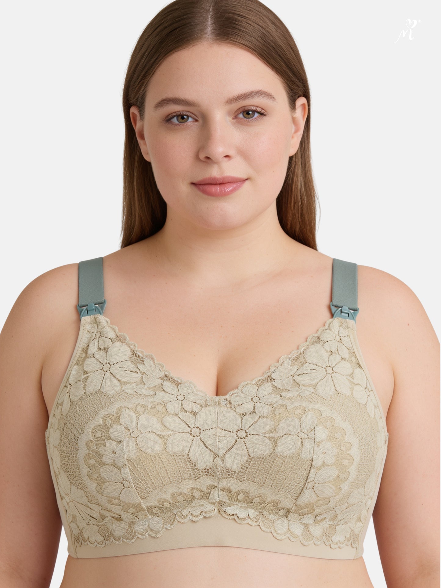 Plus Size Wireless Nursing Bra