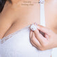 Premium Plus Size Lace Green Tea Extract Antibacterial Top Open Nursing Bra (Plus Size)