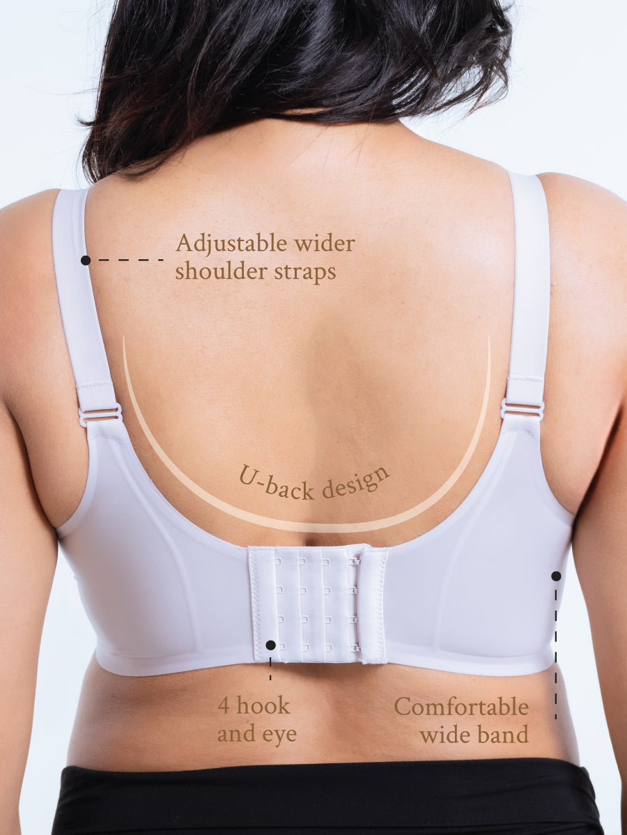 Premium Plus Size Lace Green Tea Extract Antibacterial Top Open Nursing Bra (Plus Size)
