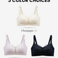 Premium Plus Size Lace Green Tea Extract Antibacterial Top Open Nursing Bra (Plus Size)