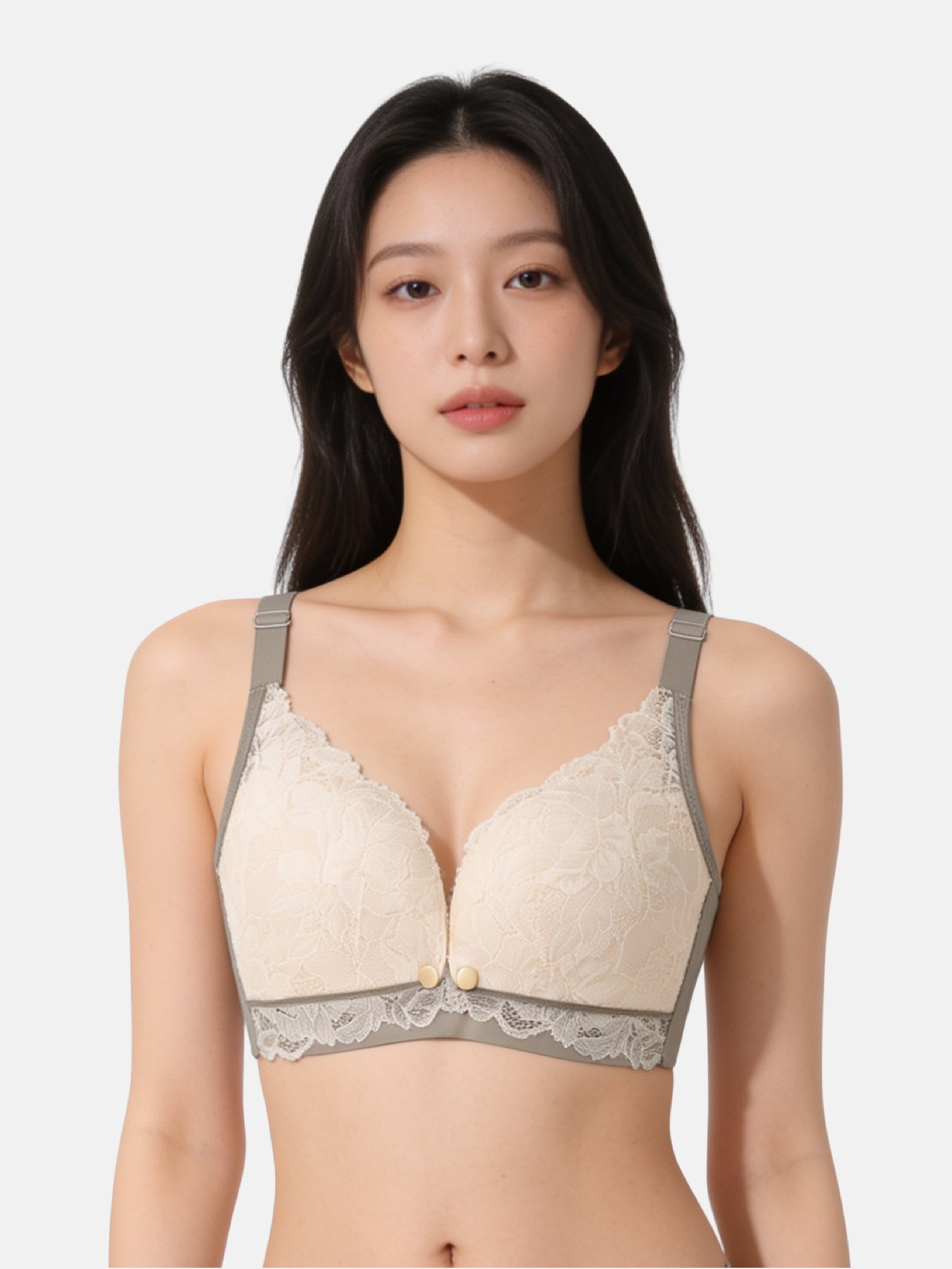 Front Open Lacey Nursing Bra