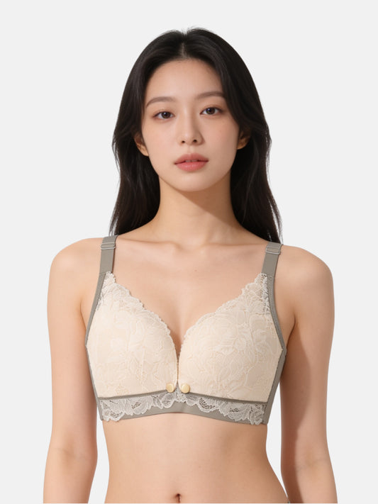 Front Open Lacey Nursing Bra