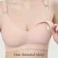 V-neck Seamless Support Nursing Bra