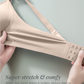 V-neck Seamless Support Nursing Bra