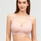 V-neck Seamless Support Nursing Bra