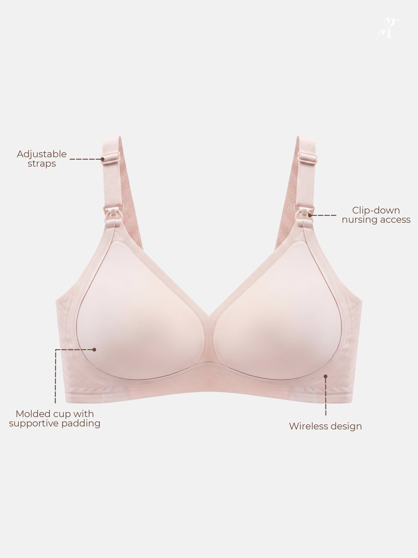 Cozy Comfort Soft Nursing Bra