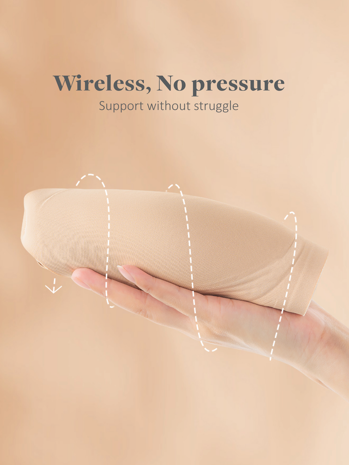 Seamless Support T-Shirt Nursing Bra