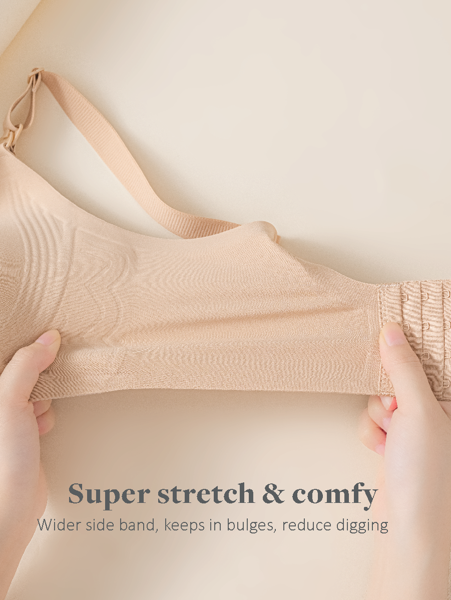 Seamless Support T-Shirt Nursing Bra