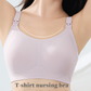 Seamless Support T-Shirt Nursing Bra