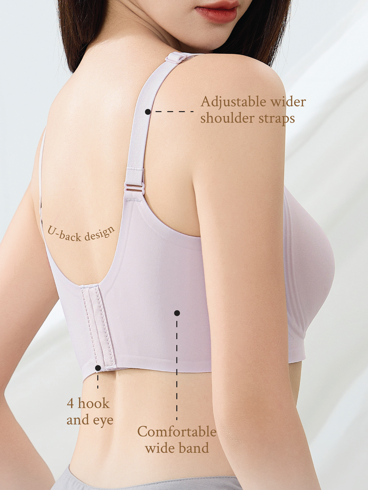 Seamless Support T-Shirt Nursing Bra