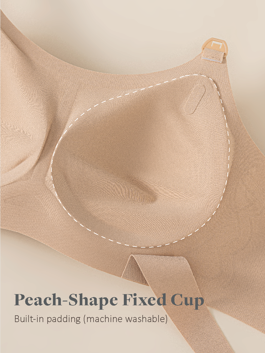Seamless Support T-Shirt Nursing Bra