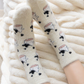 Maternity Confinement Warm Socks – Cow Pattern Printed (1 pair)