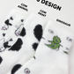 Maternity Confinement Warm Socks – Cow Pattern Printed (1 pair)