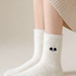 Maternity Confinement Warm Socks – Emoji Printed (1 pair)