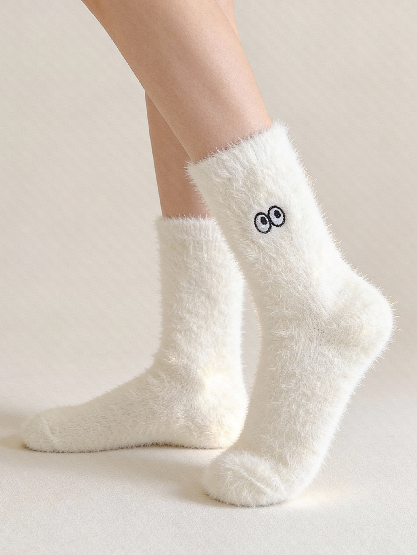 Maternity Confinement Warm Socks – Emoji Printed (1 pair)