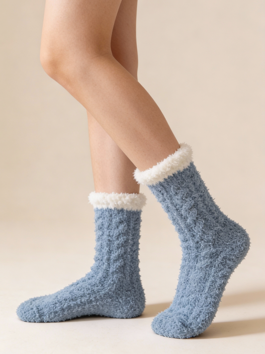 Maternity Confinement Warm Socks – Plain (1 pair)