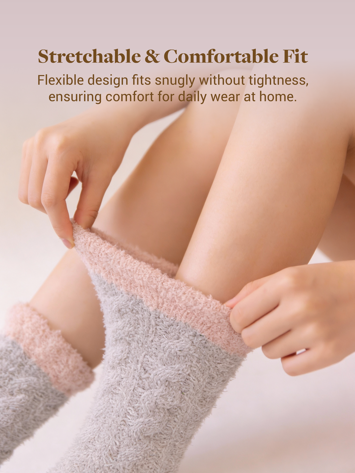 Maternity Confinement Warm Socks – Plain (1 pair)