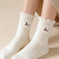 Maternity Confinement Warm Socks – Puppy Printed (1 pair)