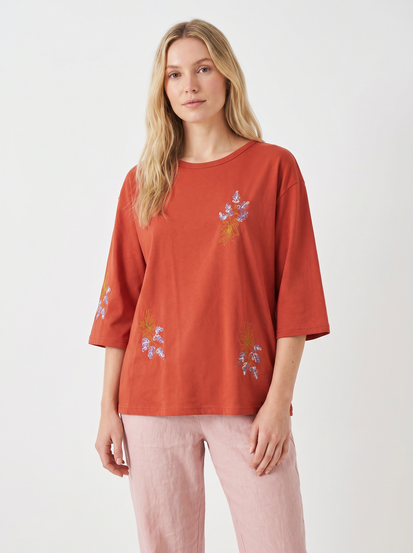 Simplicity Embroidered Blouse
