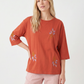 Simplicity Embroidered Blouse