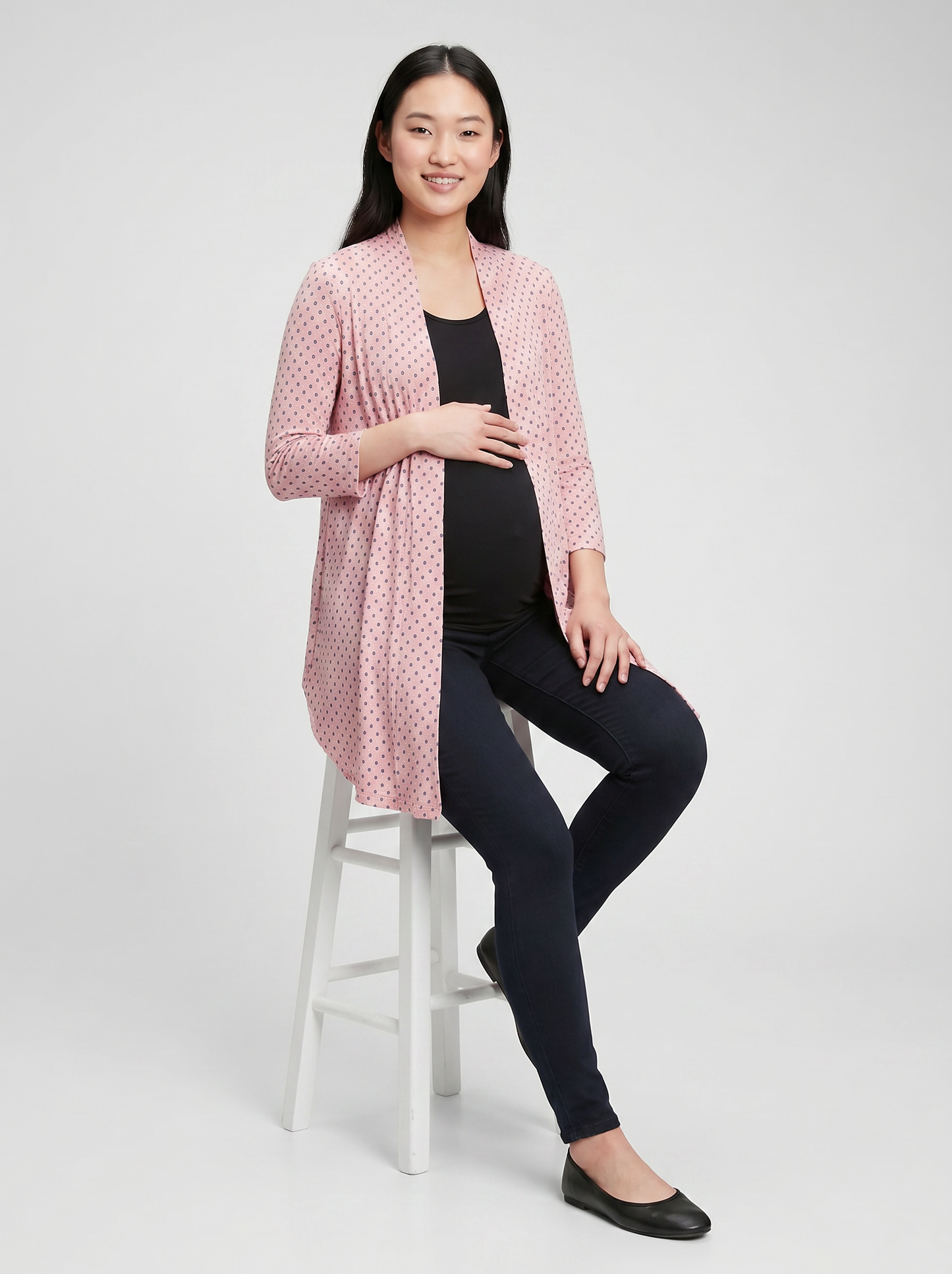 Cozy Maternity Cardigan