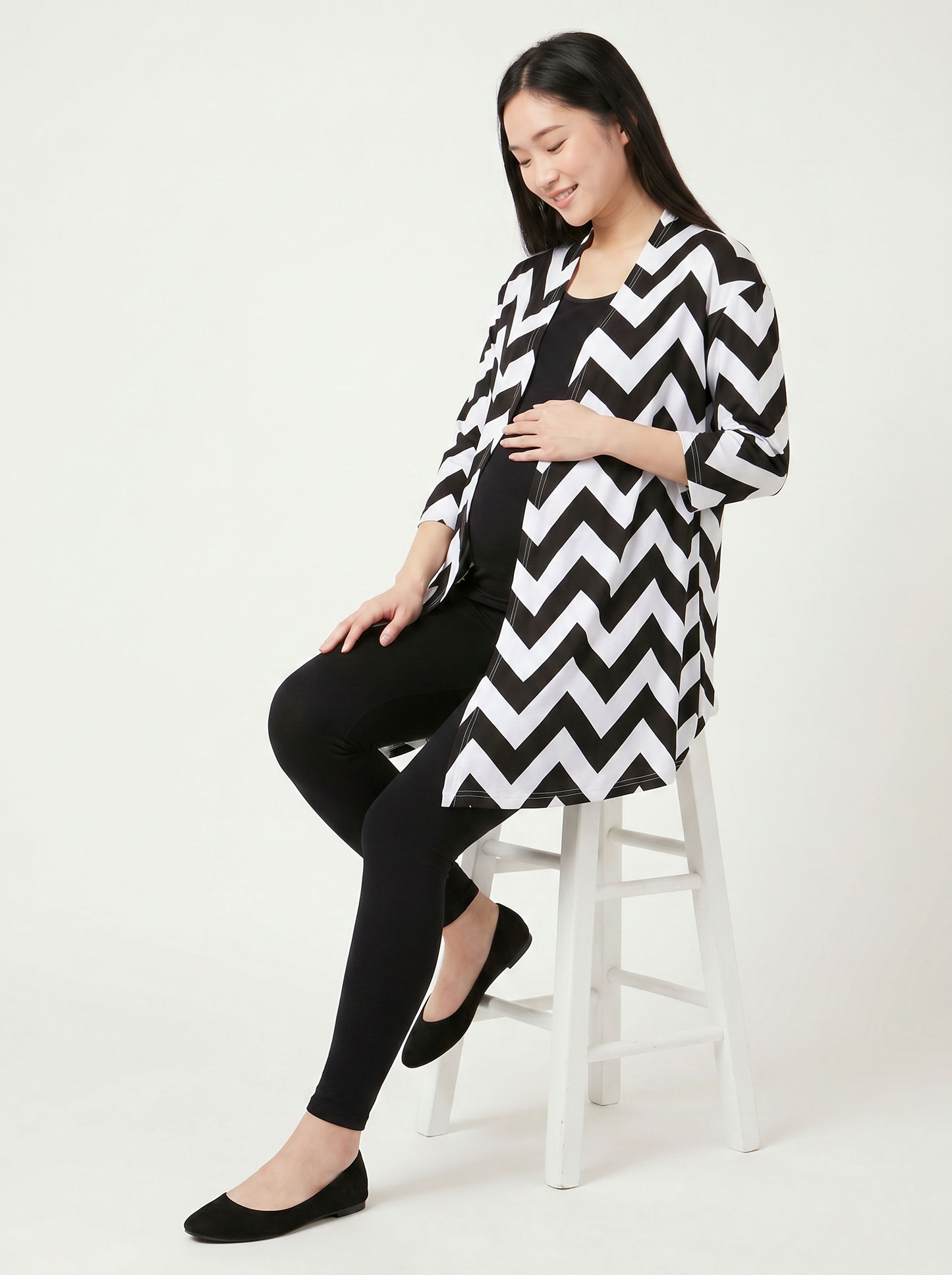Casual Maternity Cardigan