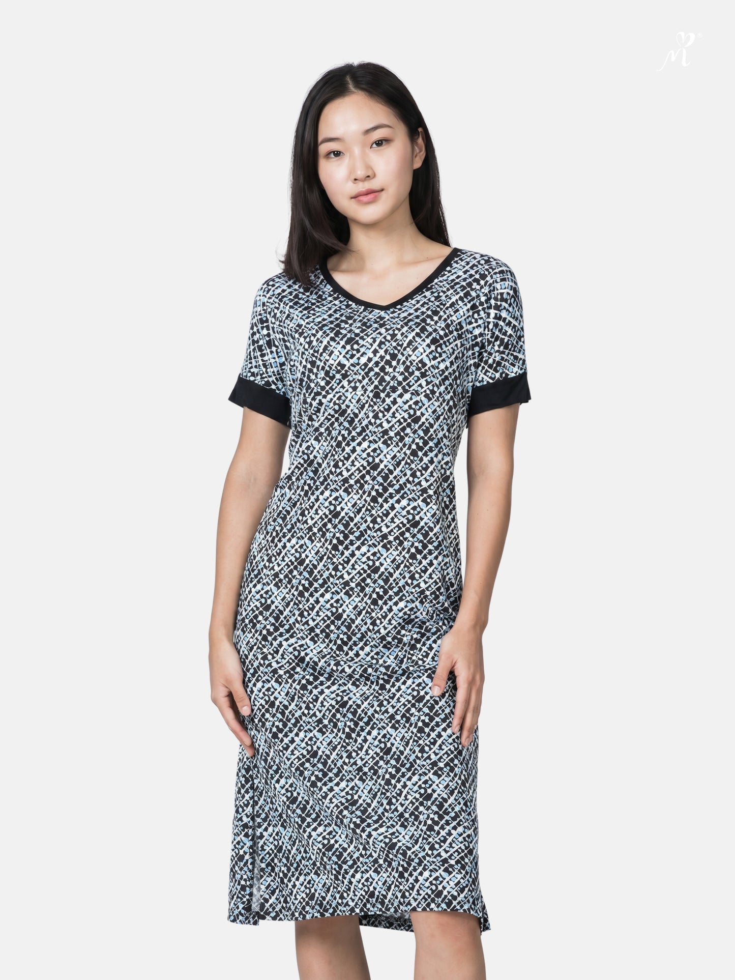 Maternity Nursing Midi Dress