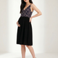 Elegant Maternity & Nursing Dress