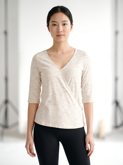 3/4 Sleeve Maternity & Nursing Top