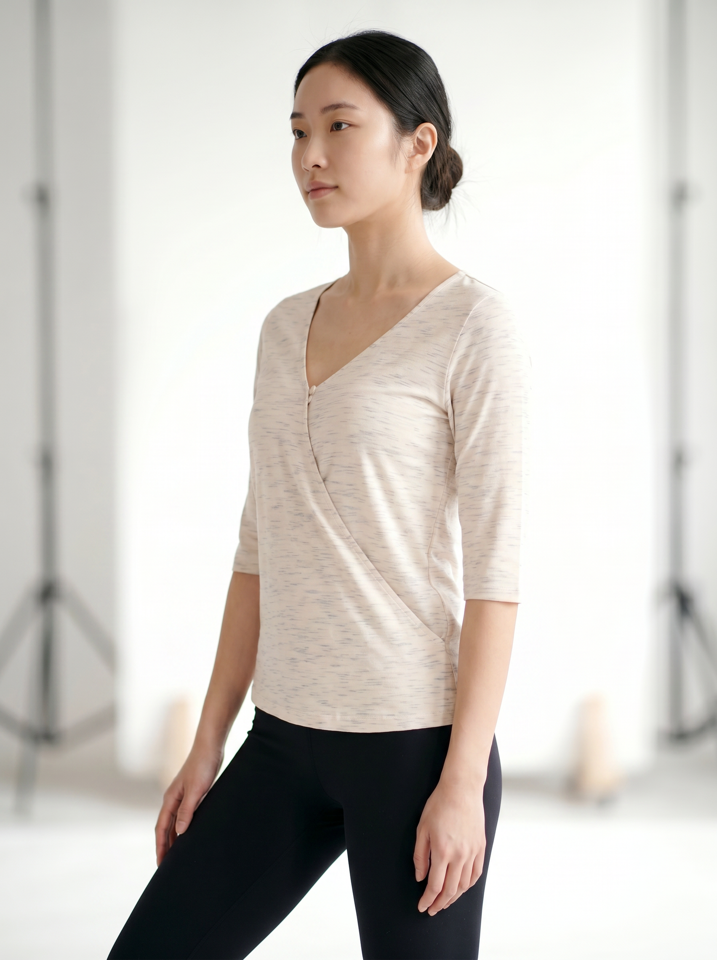 3/4 Sleeve Maternity & Nursing Top