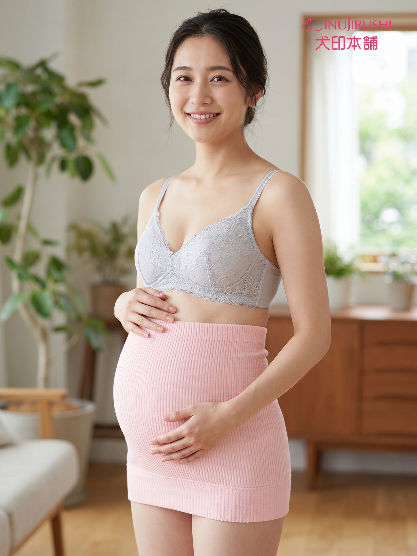 INUJIRUSHI Belly Support Girdle Skirt (Japan Made)