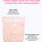 Inujirushi Cotton Pregnancy Belly Support Skirt