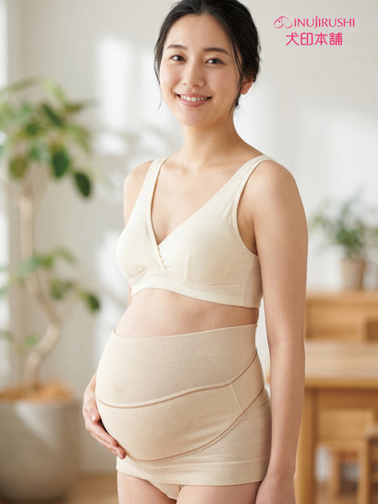INUJIRUSHI Pregnancy Skirt Girdle + Belly Support Belt (Japan Made)
