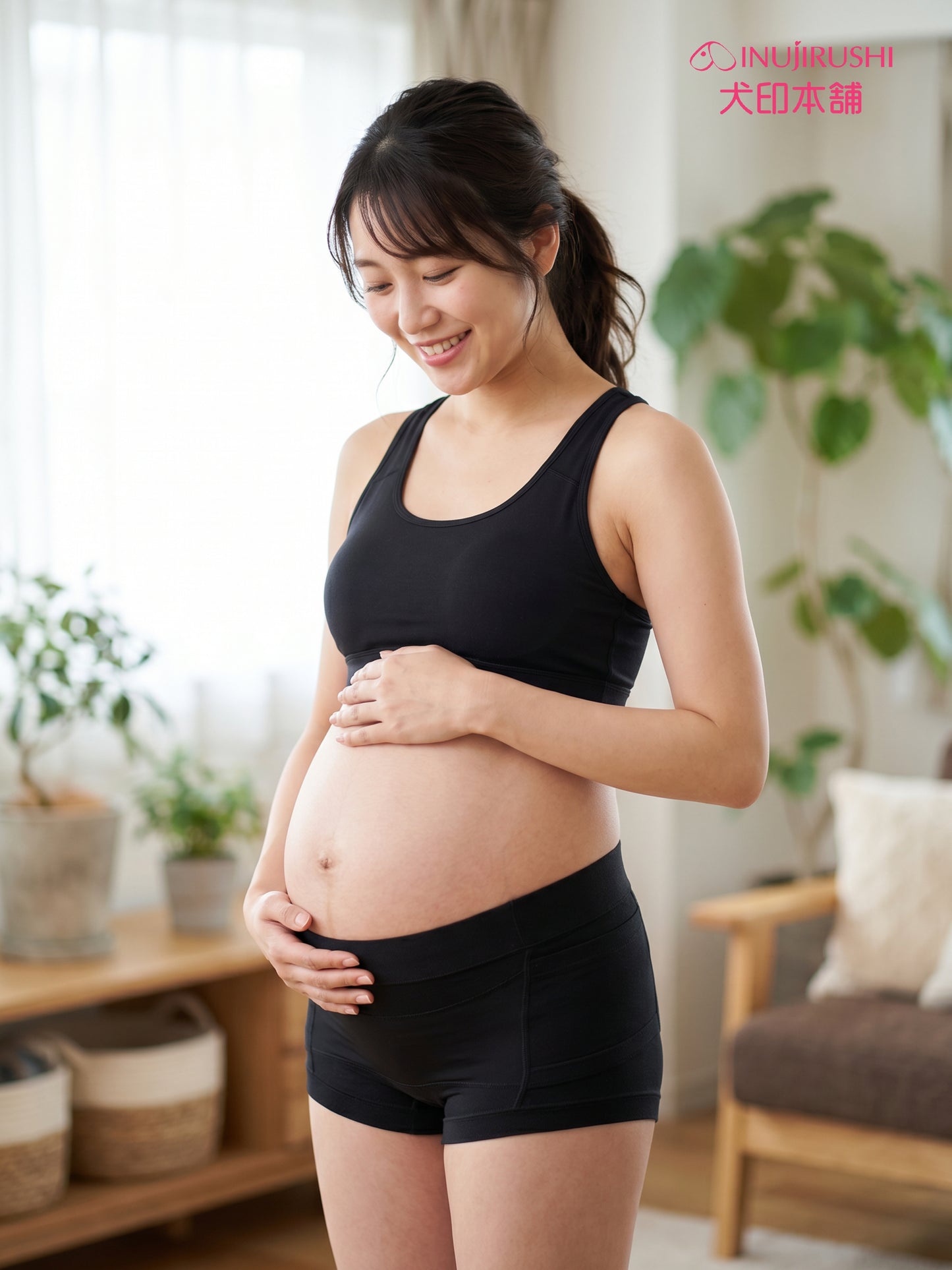 INUJIRUSHI Pregnancy Belly & Pelvic Care Support Panties (Japan Made)