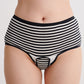 Velcro Bottom Open High Waist Brief Set