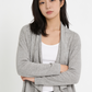 Fringed Knit Cardigan