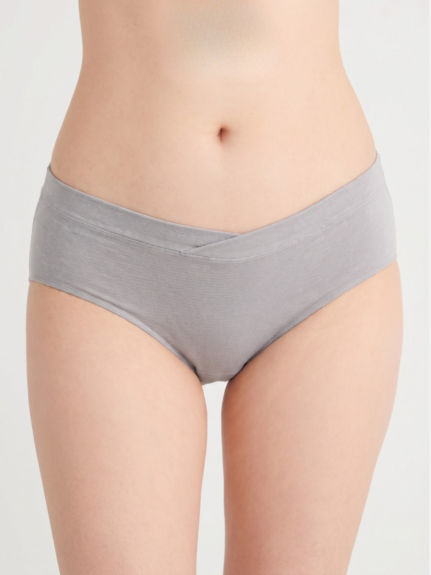 Bmama 3 piece comfortable maternity briefs multipack in assorted soft pastel tones