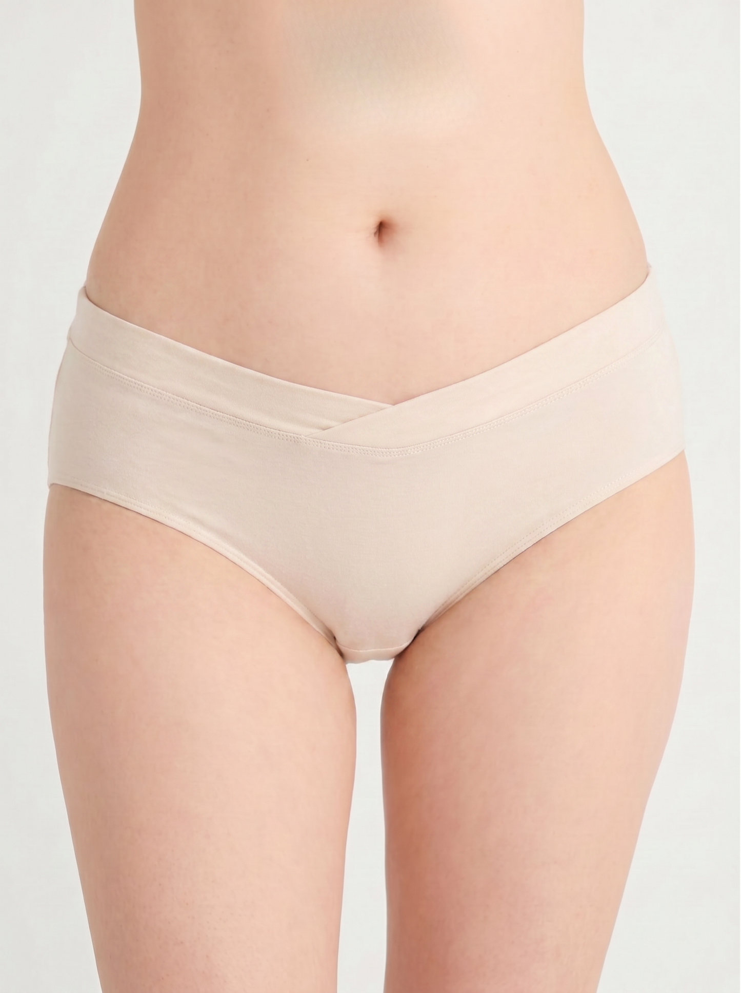 Bmama 3 piece comfortable maternity briefs multipack in assorted soft pastel tones