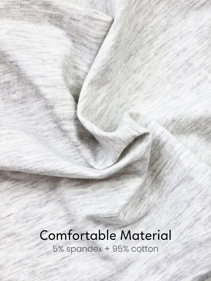 V-Cross Low Waist Cotton Maternity Panties (3pcs Set)