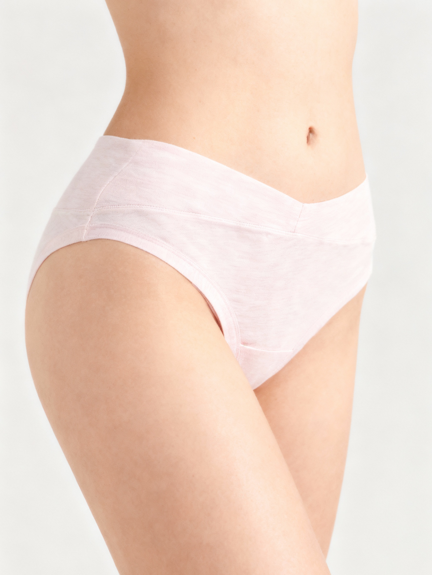 V-Cross Low Waist Cotton Maternity Panties (3pcs Set)